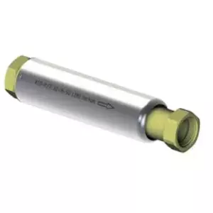 Компенсатор сильфонный осевой Hortum КСО-P/2 1/2″ Ду15 Ру16 осевой ход 50 мм (15-16-50), многослойный, внутренняя резьба, с защитным кожухом и внутренним экраном, длина 285 мм